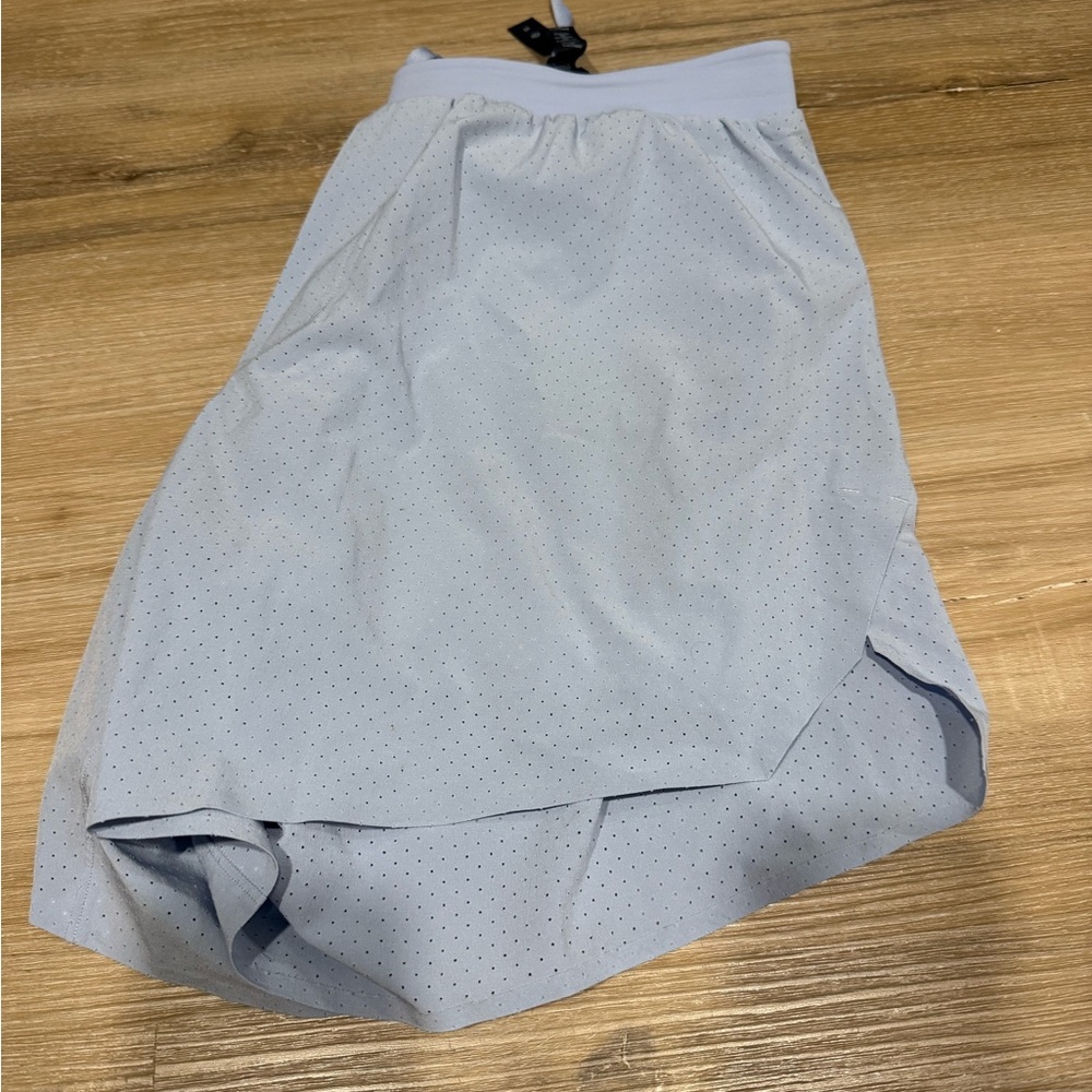 Lululemon Athletica Light Blue Athletic Shorts